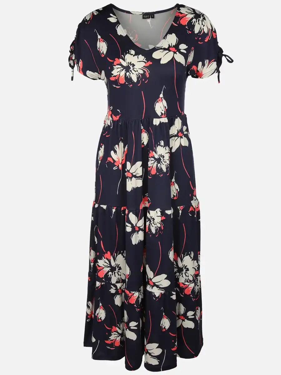 Bild 1 von Damen Jerseykleid mit Alloverprint Pink