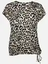 Bild 1 von Große Größen Leoshirt mit Bindeband Beige