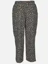 Bild 2 von Damen Sommerhose mit Minimalprint Schwarz