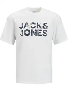 Jack&Jones JJEBRYAN CORP LOGO TE T-Shirt Weiß