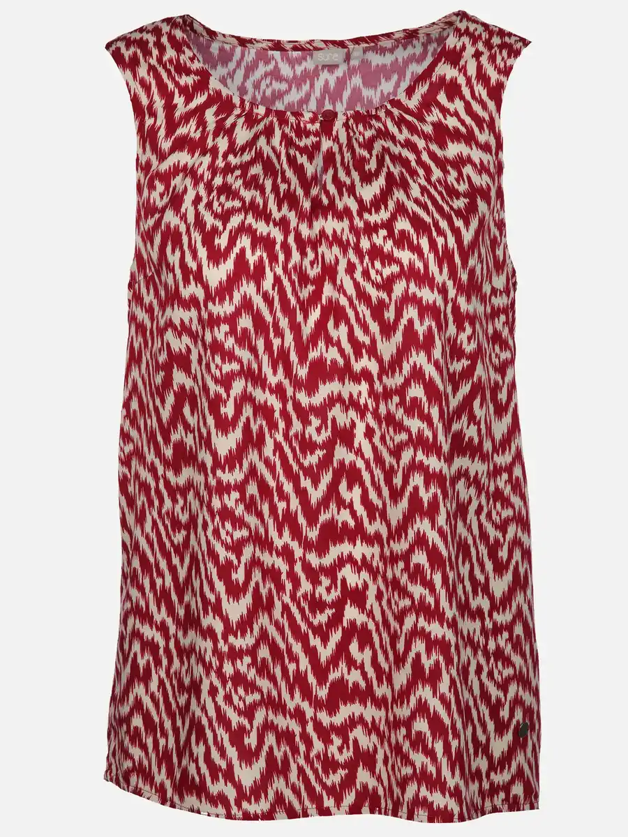 Bild 1 von Damen Top mit Alloverprint Rot