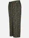 Bild 3 von Damen Sommerhose mit Minimalprint Oliv