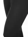 Bild 4 von Große Größen Basic Capri-Leggings Schwarz