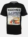Bild 1 von Herren Arbeitsshirt mit Frontprint Schwarz