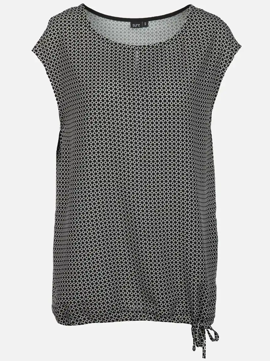 Bild 1 von Damen Top mit Muster Schwarz