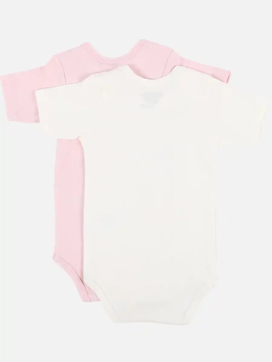 Bild 2 von Baby Mädchen Sprüche Body im 2er Pack Pink