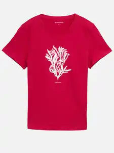 Damen T-Shirt Rot