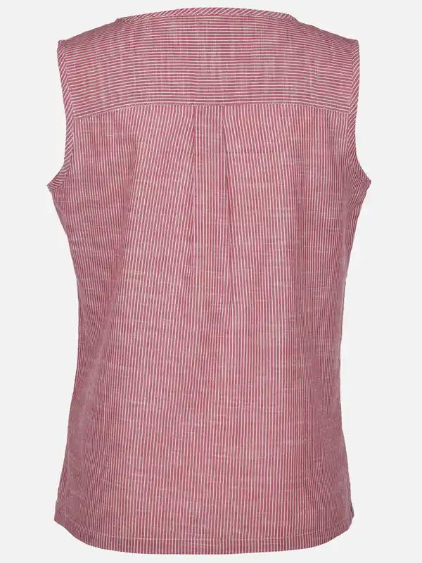 Bild 2 von Damen Top mit zarten Streifen Rot