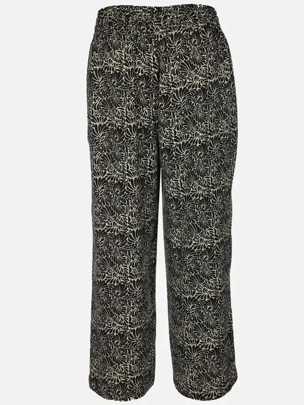 Bild 2 von Große Größen 7/8 Sommerhose Schwarz