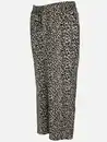 Bild 3 von Damen Sommerhose mit Minimalprint Beige