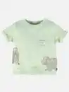 Bild 1 von Baby Jungen T-Shirt mit Hippoprint Grün