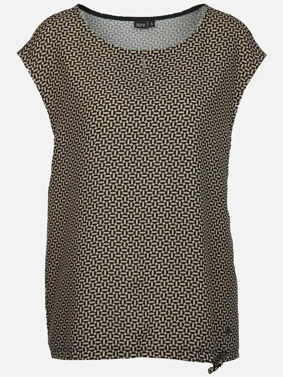 Bild 1 von Damen Top mit Muster Beige