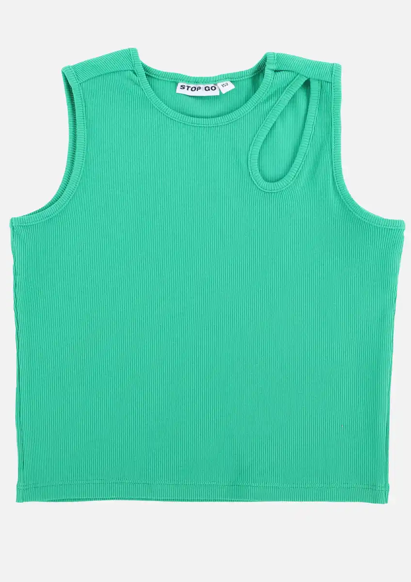 Bild 3 von Mädchen Top mit Cut Out Grün