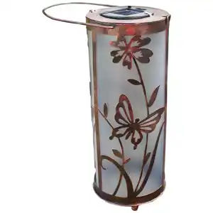 LED-Solar-Tischleuchte - Rund