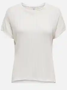 Only ONLIRINA S/S O-NECK T T-Shirt Weiß