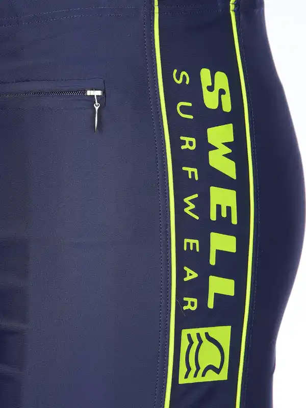 Bild 3 von Herren Badehose mit Reißverschlußtasche Blau