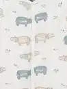 Bild 3 von Baby unisex Kurzarmbody mit Print Weiß