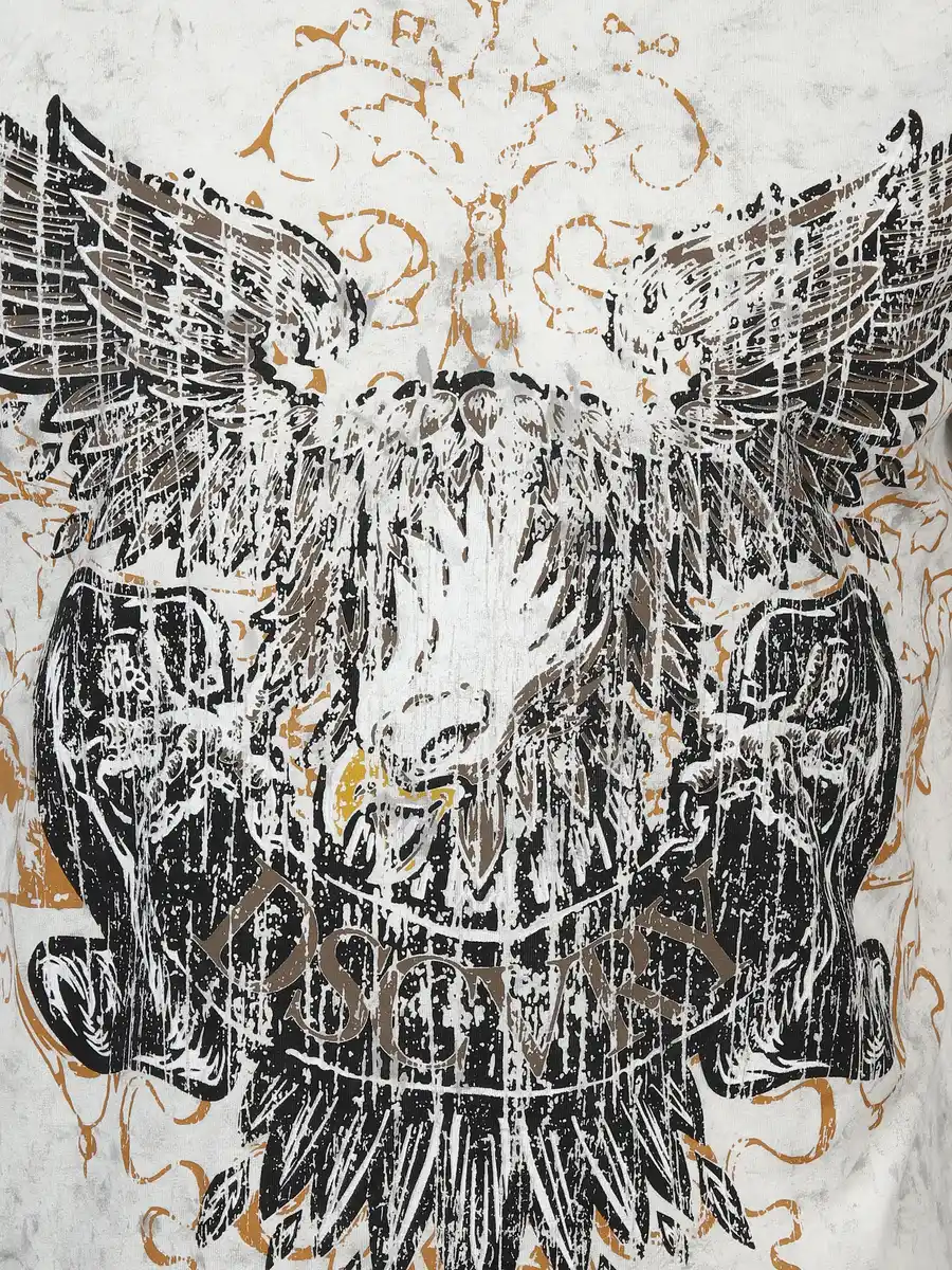 Bild 3 von Herren Shirt im Used Look Weiß