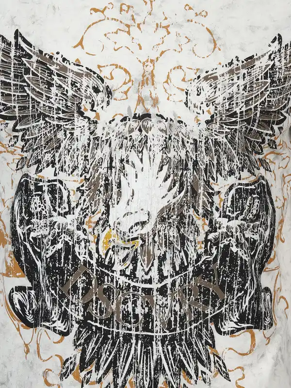 Bild 3 von Herren Shirt im Used Look Weiß