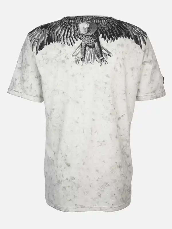 Bild 2 von Herren Shirt mit coolem Frontprint Weiß