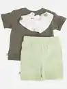 Bild 2 von Baby Jungen 3er Set mit Hippo Grün