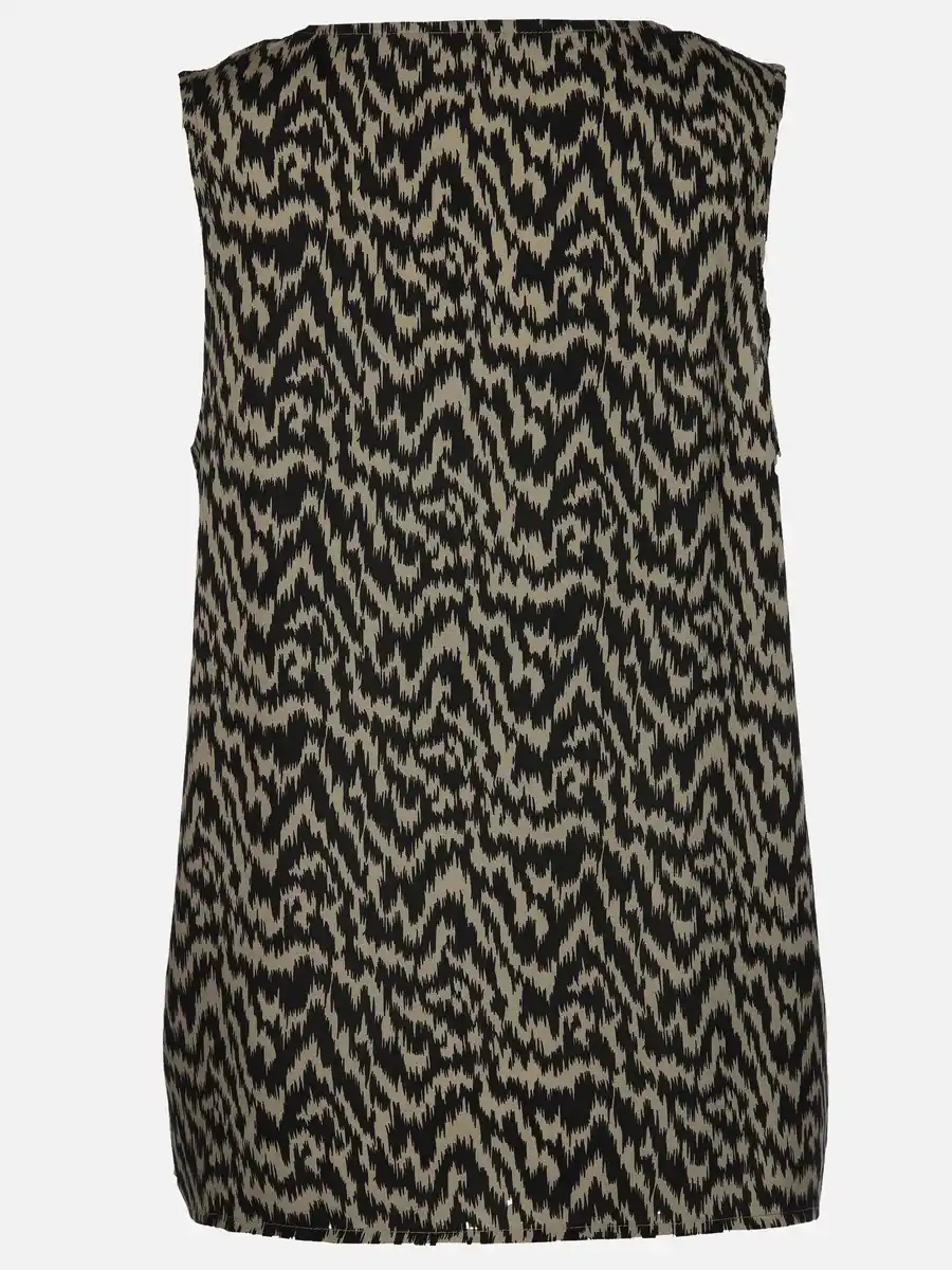 Bild 2 von Damen Top mit Alloverprint Oliv