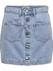 Only ONLAMAZING Jeansrock Blau