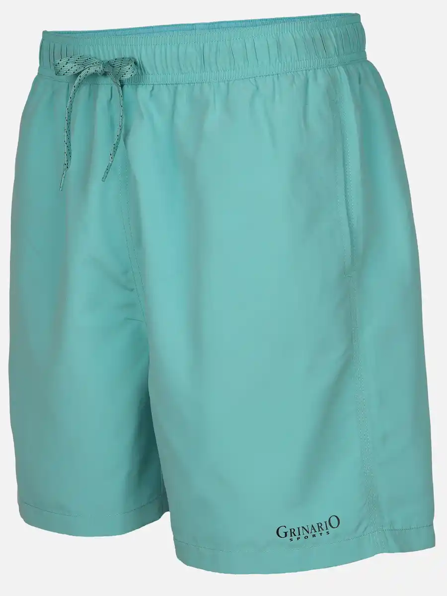 Bild 3 von Herren Badeshorts unifarben Blau