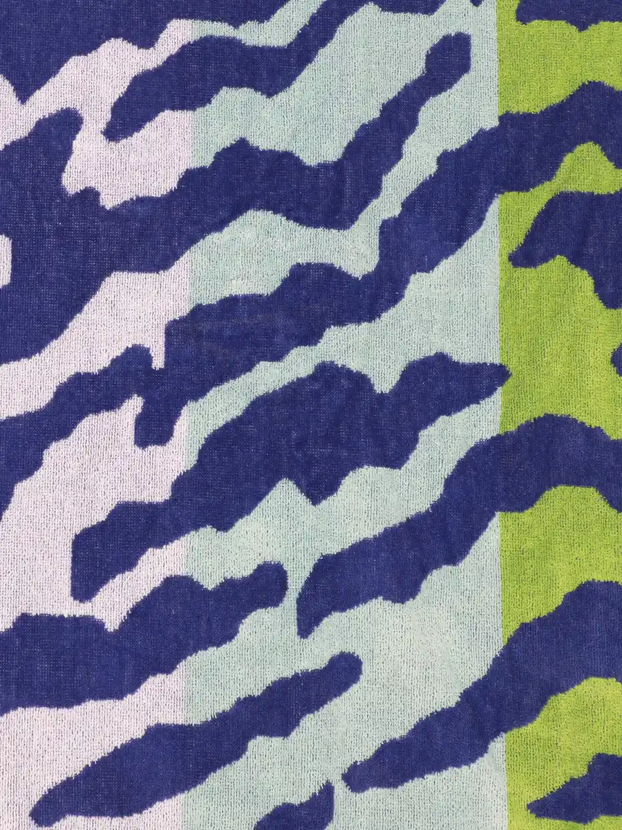 Bild 3 von Strandtuch mit Print Blau