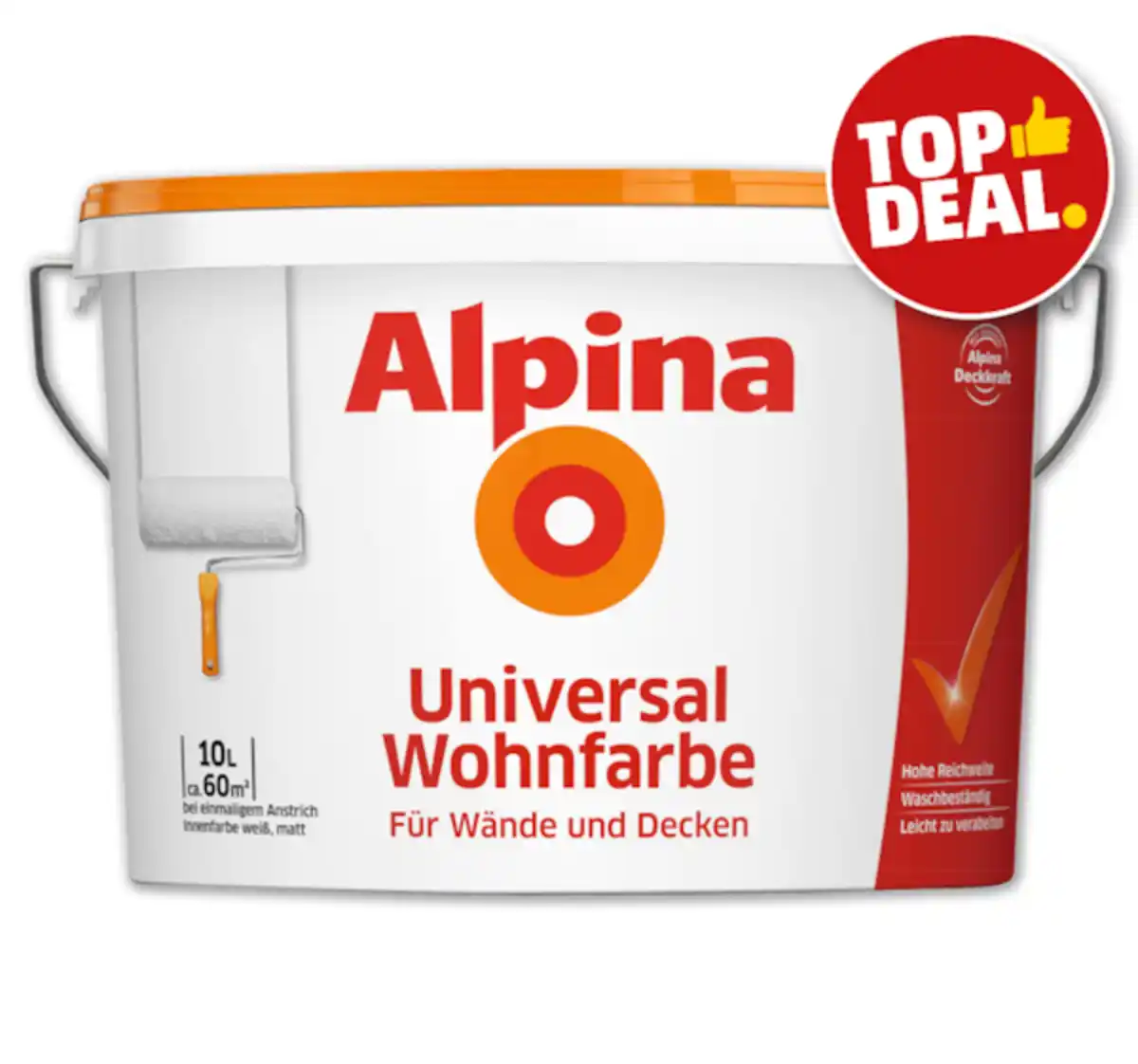 Bild 1 von ALPINA Universal Wohnfarbe 10 l*