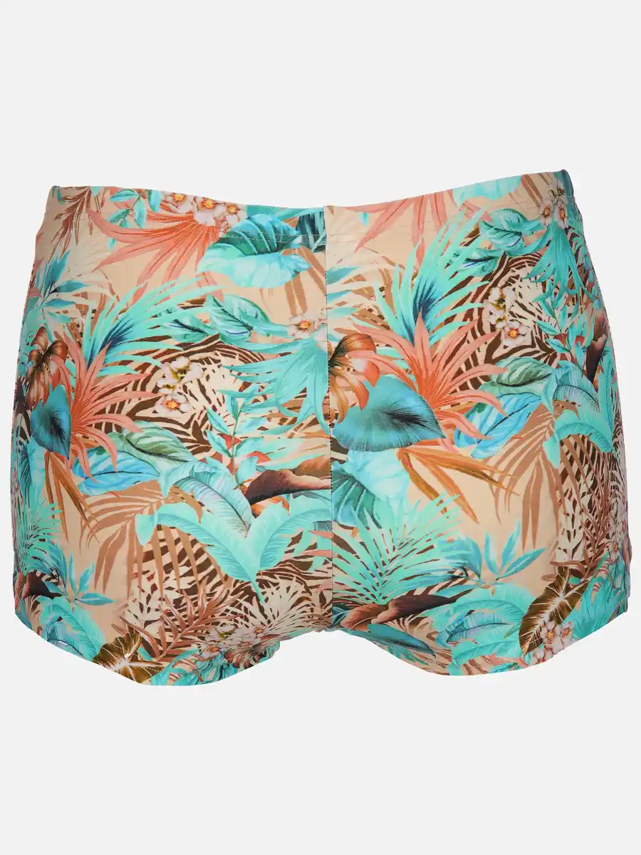 Bild 2 von Damen Bikinihose mit Blätterprint Grün