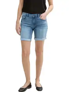 Damen Jeans Short Blau