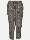 Bild 1 von Damen Sommerhose mit Minimalprint Beige
