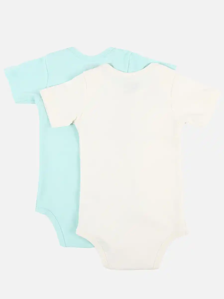 Bild 2 von Baby Jungen Sprüche Body im 2er Pack Beige