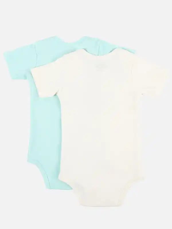 Bild 2 von Baby Jungen Sprüche Body im 2er Pack Beige