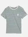 Bild 1 von Damen T-Shirt im Streifenlook Grün