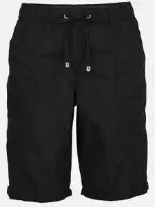 Damen Papertouch Bermuda Schwarz