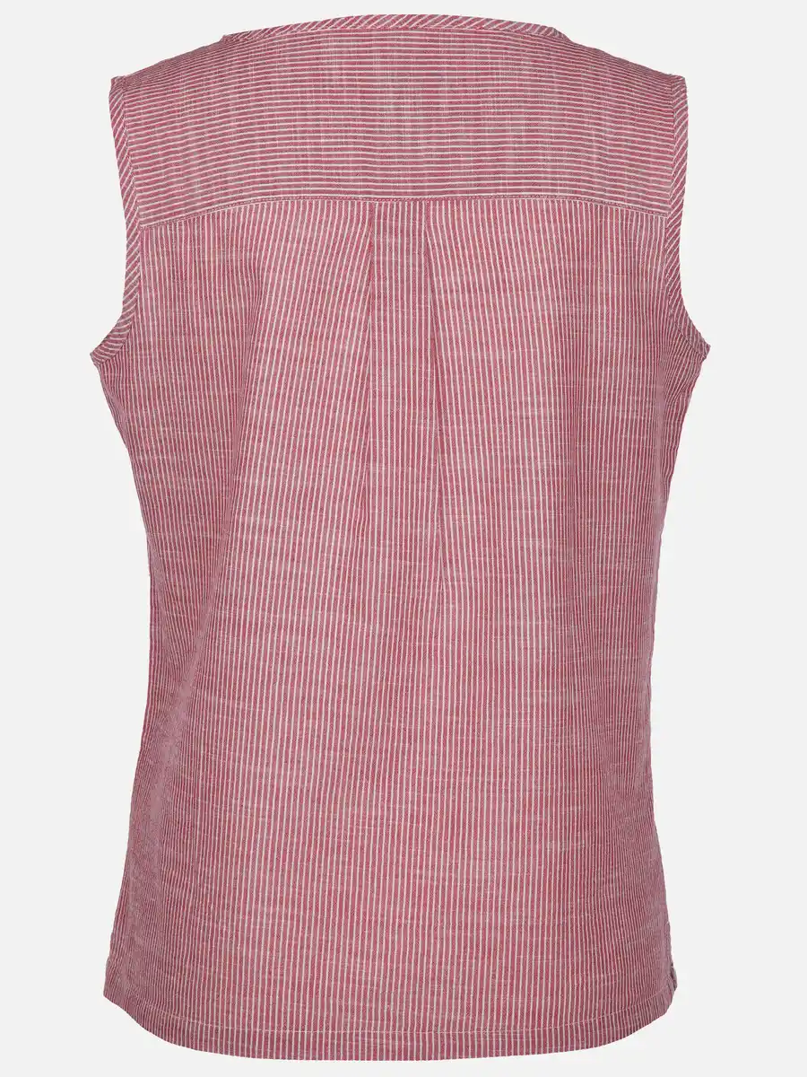 Bild 2 von Damen Top mit zarten Streifen Rot