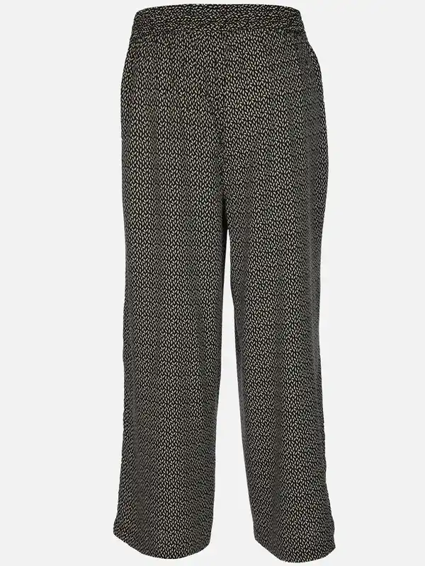 Bild 2 von Große Größen 7/8 Sommerhose Schwarz