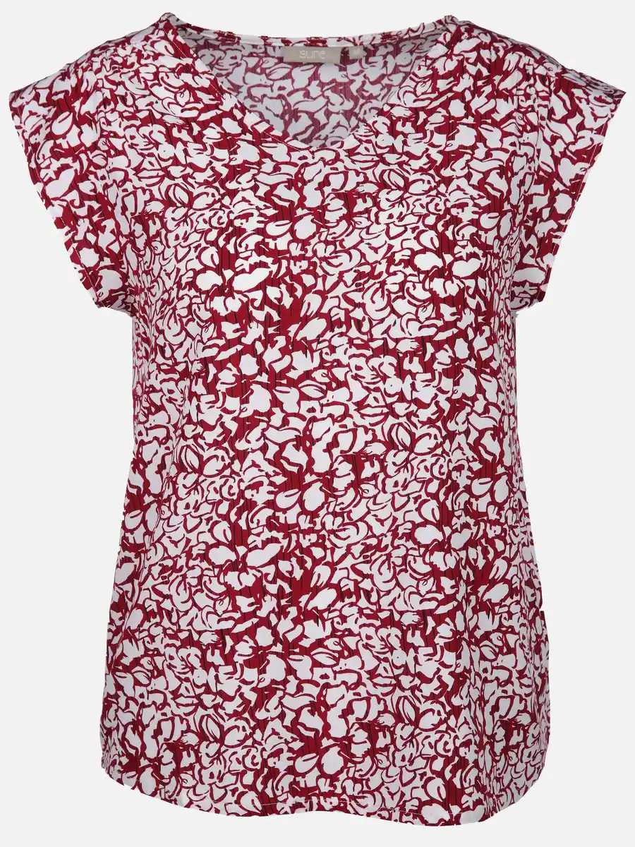 Bild 1 von Damen Top mit Rüschen Rot