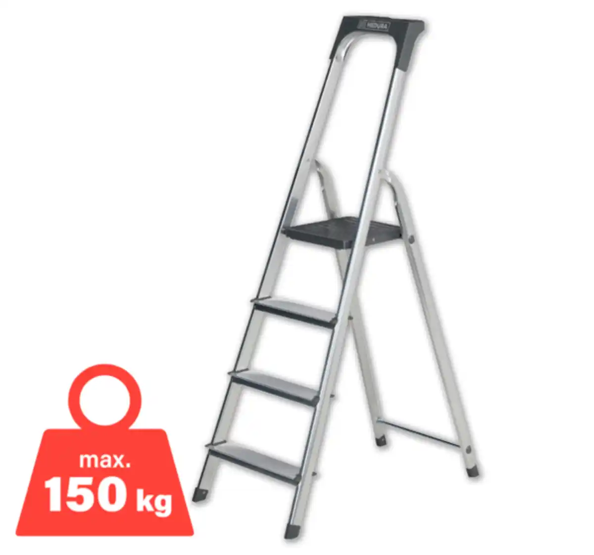 Bild 1 von HEDURA Alu-Haushaltsleiter*