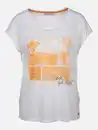 Bild 1 von Damen Ausbrenner Shirt mit Frontprint Pink
