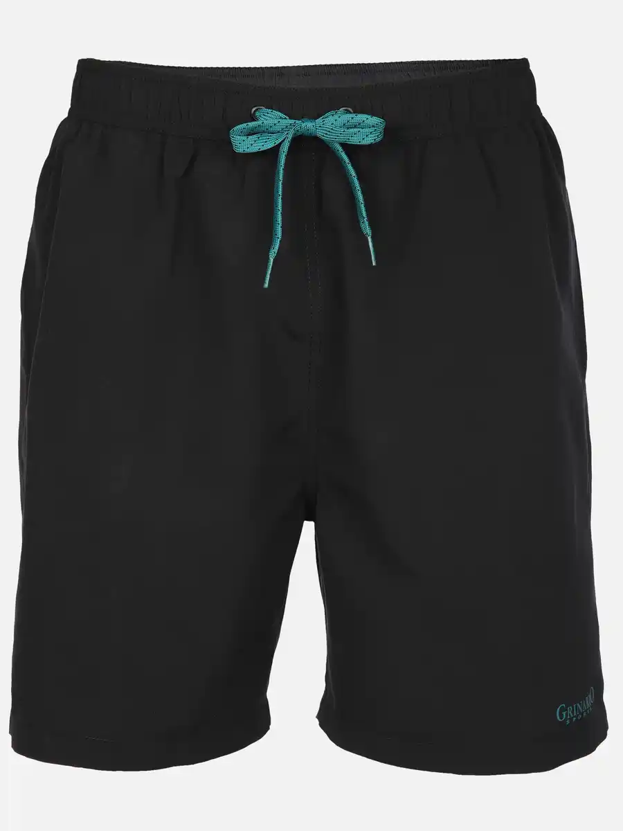 Bild 1 von Herren Badeshorts unifarben Schwarz