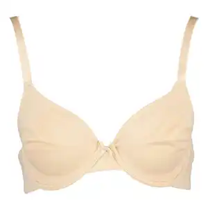 BH unwattiert - Beige, Beige, 80D