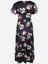 Bild 2 von Damen Jerseykleid mit Alloverprint Pink