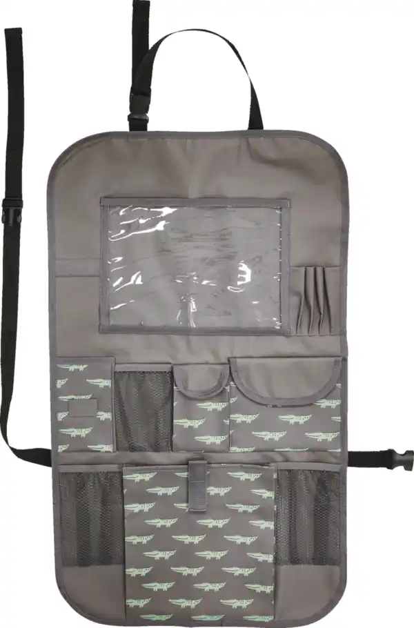 Bild 2 von IDEENWELT Auto-Rücksitztasche Krokodil Design