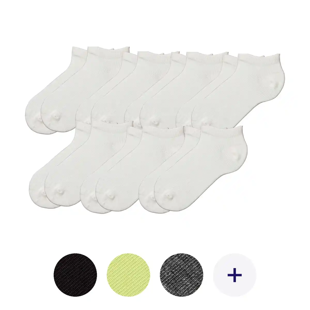 Bild 1 von UP2FASHION BASIC Damen-/Herren-Sneaker-Socken