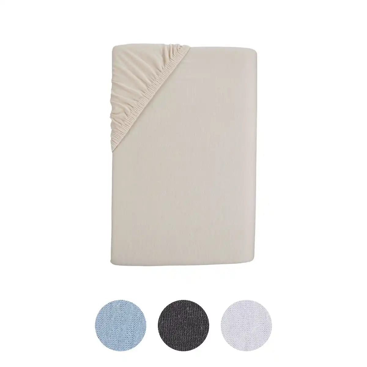 Bild 1 von NOVITESSE Polycotton Spannbetttuch, 2er-Pack