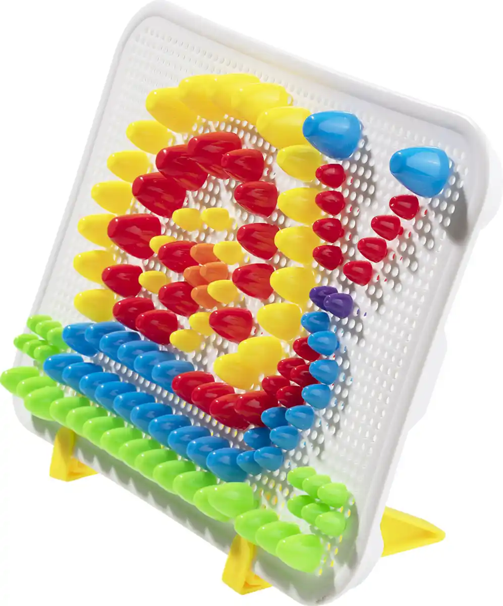 Bild 3 von IDEENWELT Mosaiksteckspiel mit 390 Steckern bunt