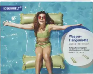 IDEENWELT WasserhÀngematte gepunktet